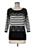 Roz & Ali Black Pullover Sweater Size M (estimated) - photo 1