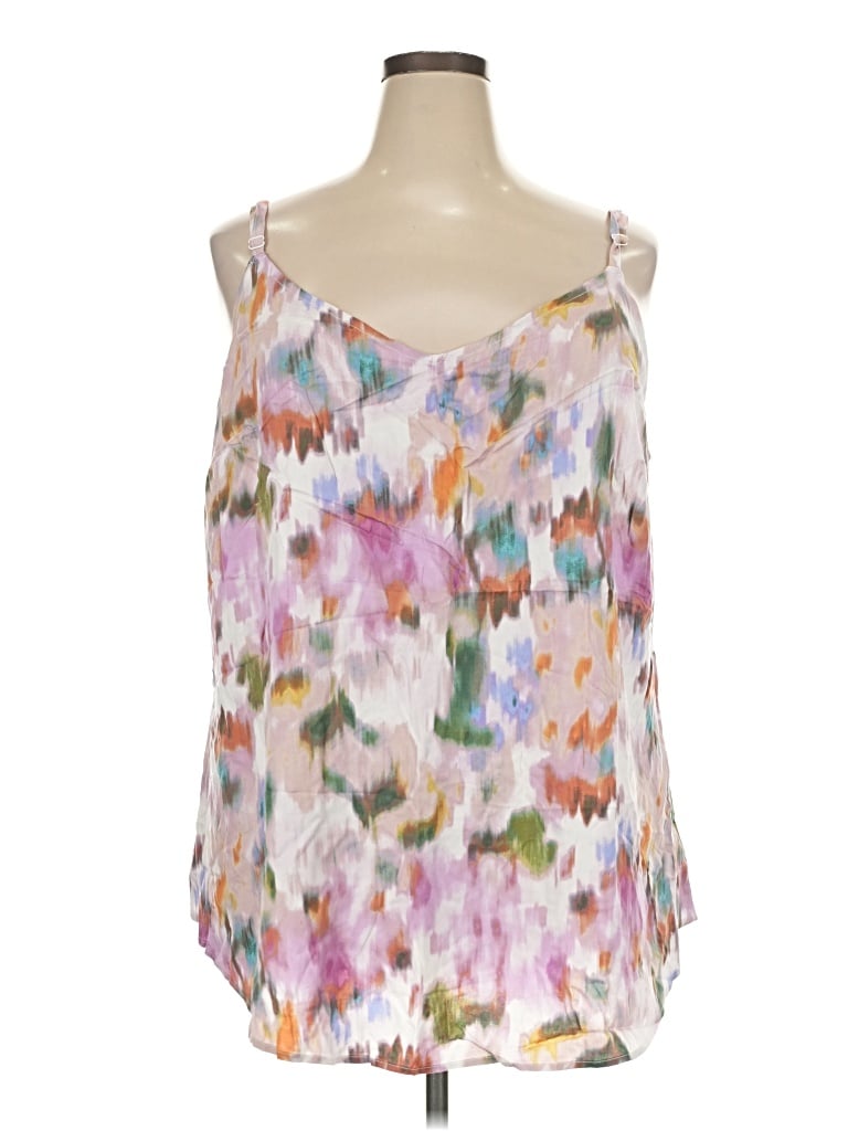 Torrid Sleeveless Blouse In Multi