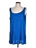Eileen Fisher Blue Sleeveless Top Size L - photo 1