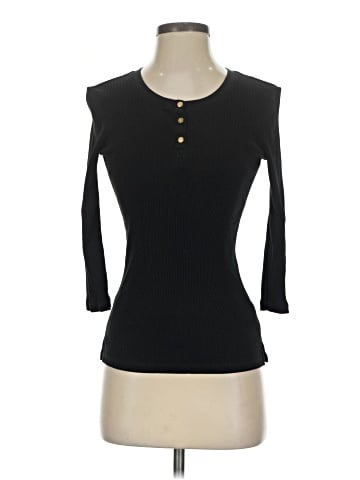 Lauren by Ralph Lauren 3/4 Sleeve T-Shirt (view 1)