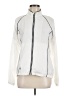 Adidas 100% Polyester White Track Jacket Size M - photo 1