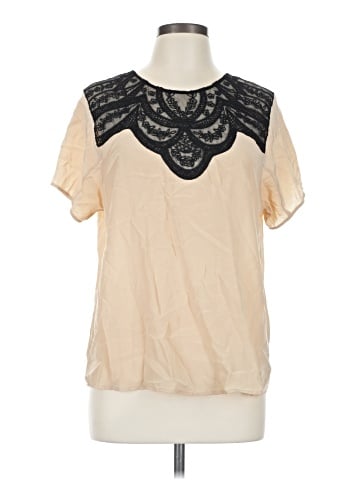 Lil Short Sleeve Silk Top (view 1)