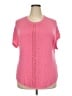 Apt. 9 Pink Short Sleeve Top Size XXL - photo 1