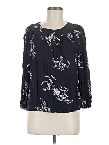 Garnet Hill 3/4 Sleeve Blouse (view 1)