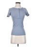 Active Basic Blue Short Sleeve Top Size S - photo 1