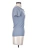 Active Basic Blue Short Sleeve Top Size S - photo 4