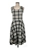 Lularoe Plaid Gray Casual Dress Size M - photo 1