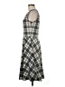 Lularoe Plaid Gray Casual Dress Size M - photo 5
