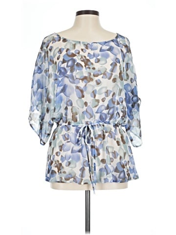 Bobeau 3/4 Sleeve Blouse (view 1)
