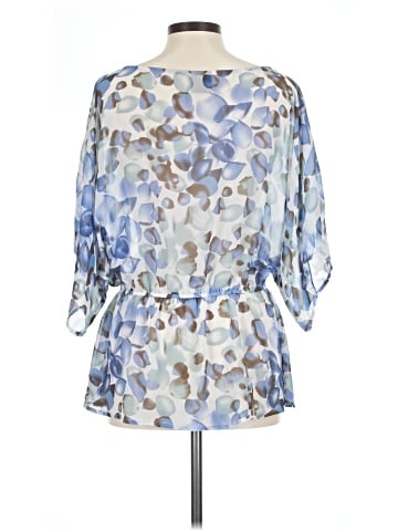 Bobeau 3/4 Sleeve Blouse (view 2)