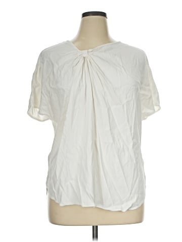 Universal Standard Short Sleeve Blouse (view 1)