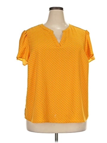 Hilary Radley Short Sleeve Blouse (view 1)