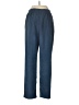 Briggs Solid Blue Casual Pants Size Med Petite - photo 2