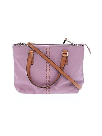 Fossil Leather Satchel (view 1)