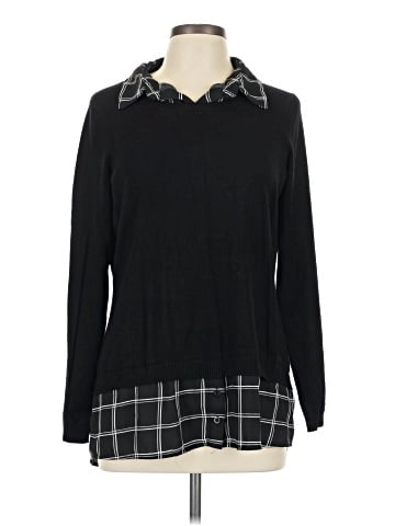 Adrianna Papell Long Sleeve Blouse (view 1)