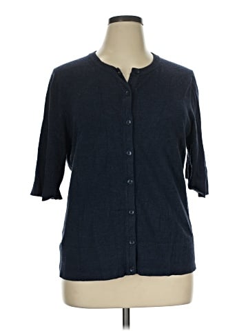 Eddie Bauer 3/4 Sleeve Button-Down Shirt (view 1)