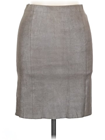 Elie Tahari Faux Leather Skirt (view 1)