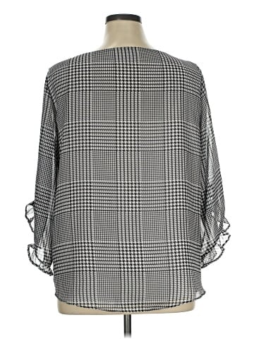 Calvin Klein 3/4 Sleeve Blouse (view 2)