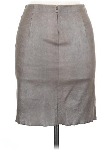 Elie Tahari Faux Leather Skirt (view 2)