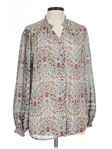 Democracy Long Sleeve Blouse (view 1)