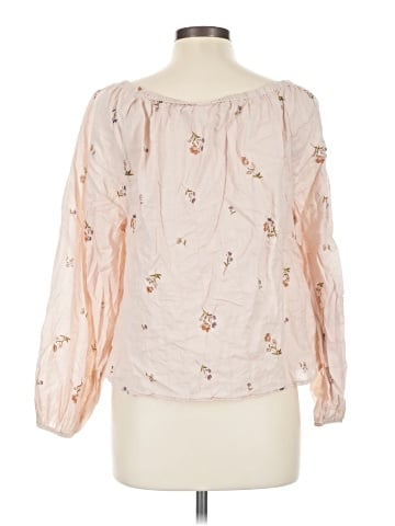 a.n.a. A New Approach Long Sleeve Blouse (view 2)