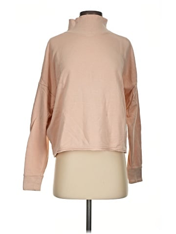 Madewell Hemp-Cotton Mockneck Sweatshirt (view 1)