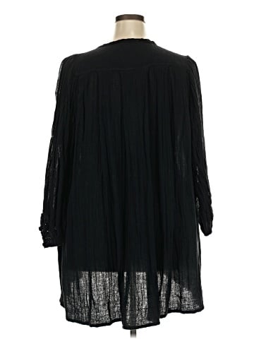 Jen's Pirate Booty Long Sleeve Button-Down Shirt (view 2)