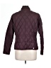 Eddie Bauer 100% Polyester Argyle Burgundy Jacket Size L (petite) - photo 2