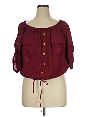 Speed Control 3/4 Sleeve Blouse (view 1)