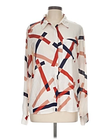 Lulus Long Sleeve Blouse (view 1)