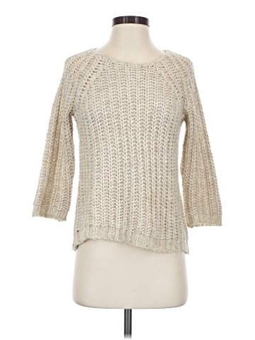 Knitted & Knotted Pullover Sweater (view 1)