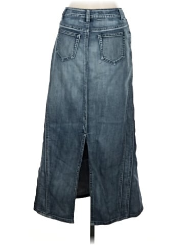 Baccini Denim Skirt (view 2)