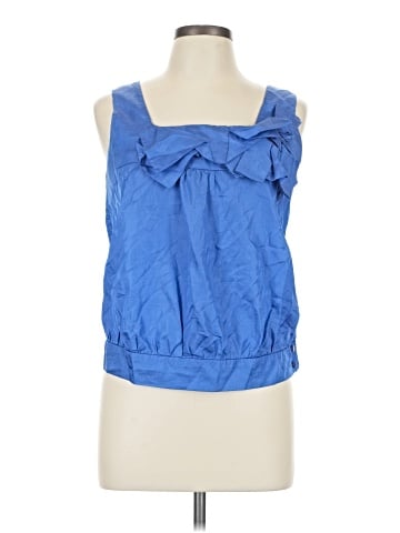 Plastic Island Sleeveless Blouse (view 1)