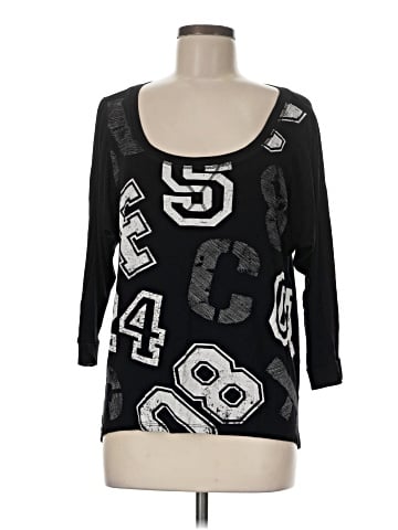 Pink Lotus 3/4 Sleeve T-Shirt (view 1)