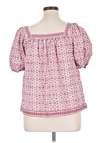 Max Studio Short Sleeve Blouse (view 2)