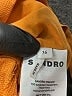 Sandro 100% Polyester Orange Cocktail Dress Size EU (FR) 36 / US 4 - photo 8