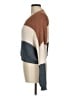 Debut 100% Polyester Color Block Brown Pullover Sweater Size M - photo 5