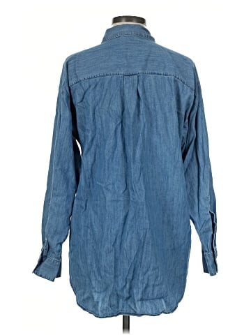 Ann Taylor LOFT Long Sleeve Button-Down Shirt (view 2)