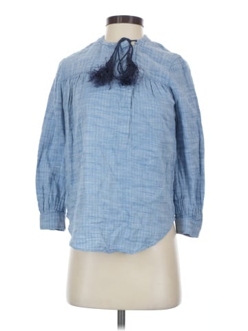 Derek Lam 10 Crosby 3/4 Sleeve Blouse (view 1)