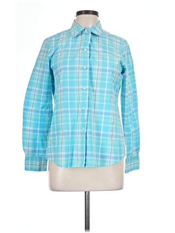 Foxcroft Long Sleeve Button-Down Shirt (view 1)