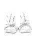 Stuart Weitzman Metallic Silver Sandals Size 8 - photo 2