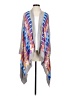 VERTIGO 100% Polyester Gray Tan Kimono Size S - photo 1
