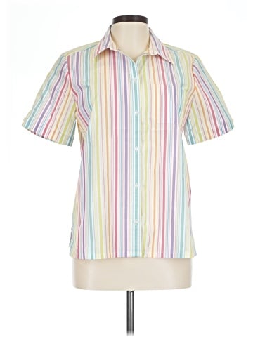 Foxcroft Short Sleeve Button-Down Shirt (view 1)