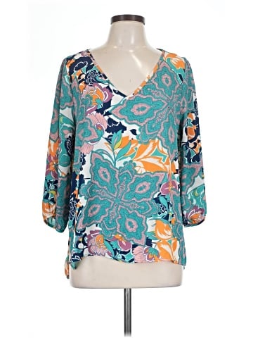 Renee C. 3/4 Sleeve Blouse (view 1)