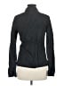 Split Polka Dots Black Long Sleeve Blouse Size M - photo 2
