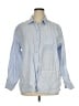 Athleta 100% Linen Blue Long Sleeve Button-Down Shirt Size XL - photo 1