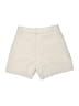 SPANX Solid Ivory Khaki Shorts Size S - photo 2