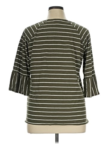 Christopher & Banks 3/4 Sleeve Blouse (view 2)