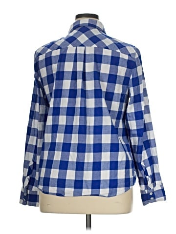 J.Crew Factory Store Long Sleeve Button-Down Shirt (view 2)