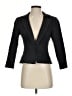 Nanette Lepore Blue Black Blazer Size 2 - photo 1